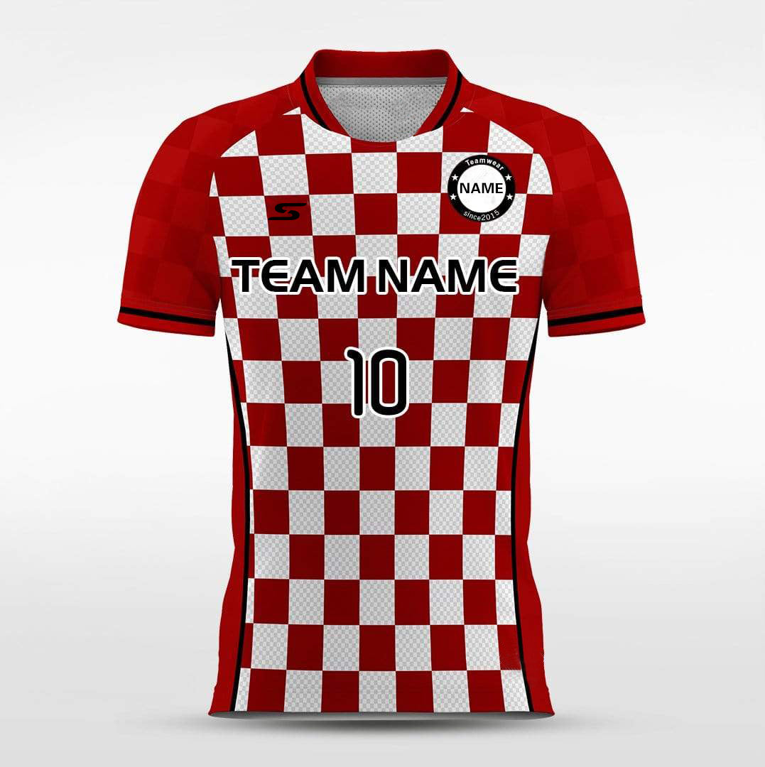 Cardinal-Men’s Sublimated Soccer Jersey