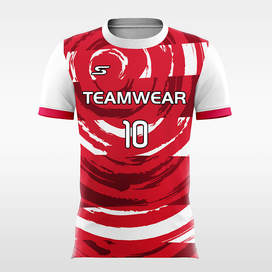 Read Wave - Customized Men's Sublimated Soccer Jersey