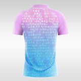 Cherry-Blossom-Customized Men's Sublimated Soccer Jersey