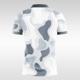 Variegatedsnow-Customized Men's Sublimated Soccer Jersey