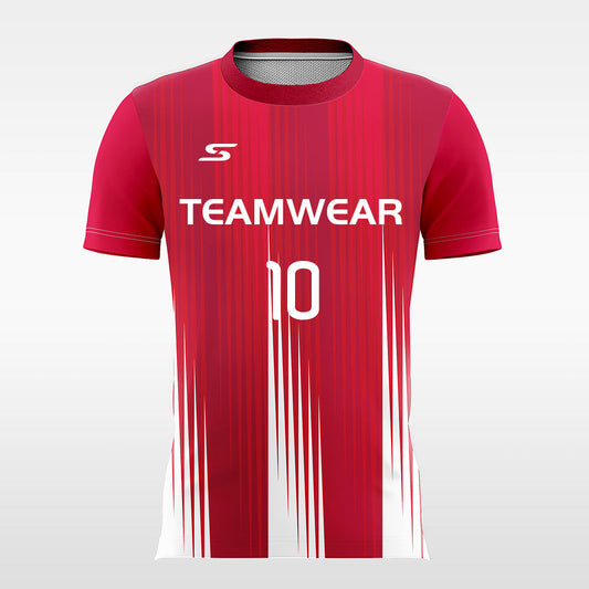Rushing-Headlong-Customized Men's Sublimated Soccer Jersey
