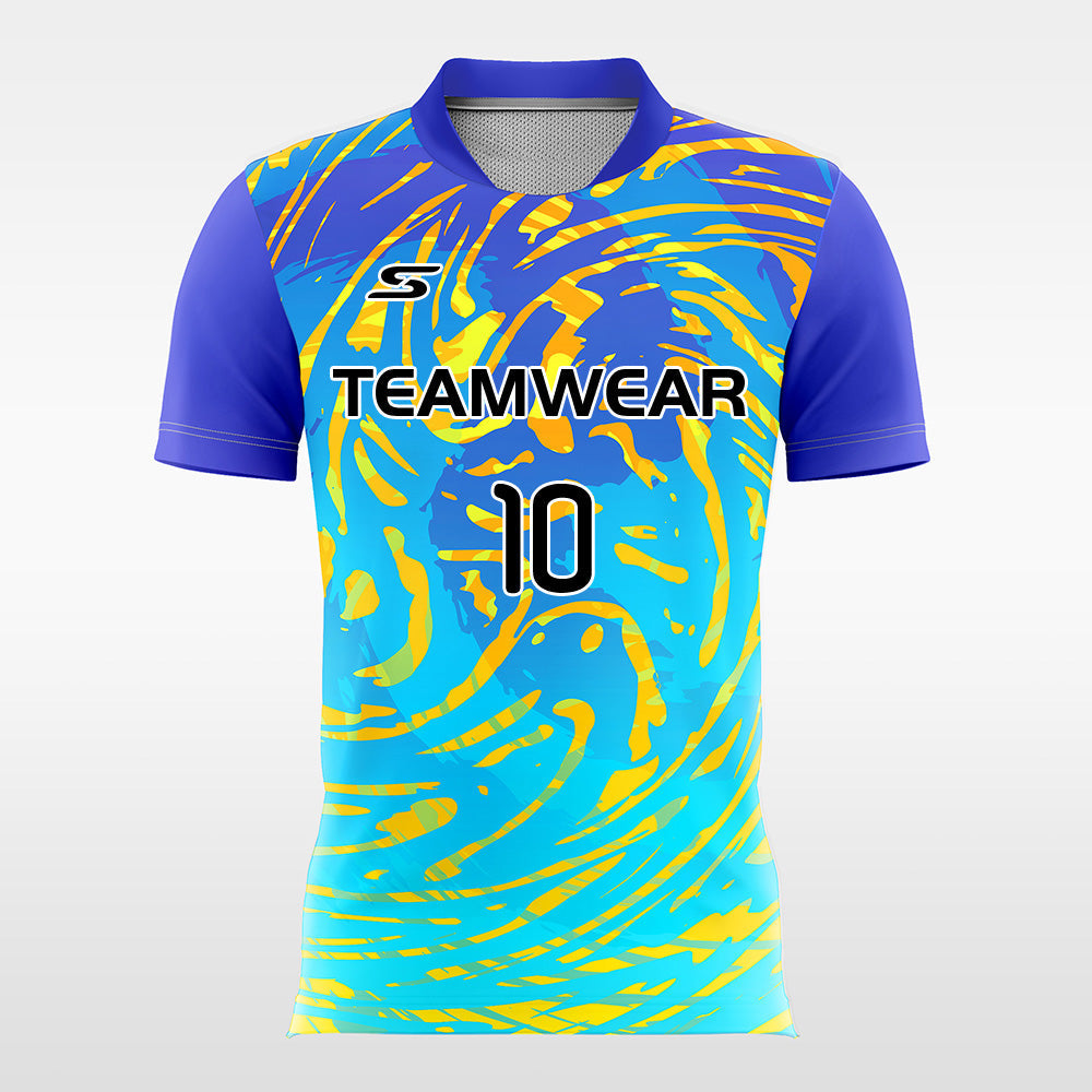 Lapis-Lazuli-Men’s Sublimated Soccer Jersey