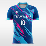 Azure-Sky-Men’s Sublimated Soccer Jersey