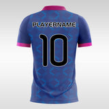 Crystalline-Customized Men's Sublimated Soccer Jersey