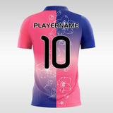 Floweryhaze-Customized Men's Sublimated Soccer Jersey