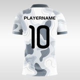 Variegatedsnow-Customized Men's Sublimated Soccer Jersey