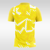 Sprouting-Yellow-Customized Men's Sublimated Soccer Jersey