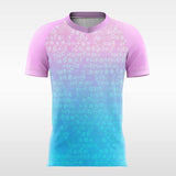 Cherry-Blossom-Customized Men's Sublimated Soccer Jersey