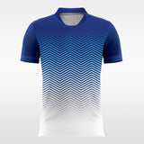 Waves-Customized Men's Sublimated Soccer Jersey