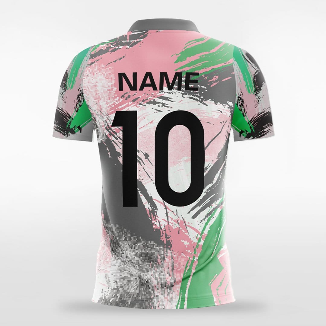 Pop-Camouflage5-Customized Men's Sublimated Soccer Jersey