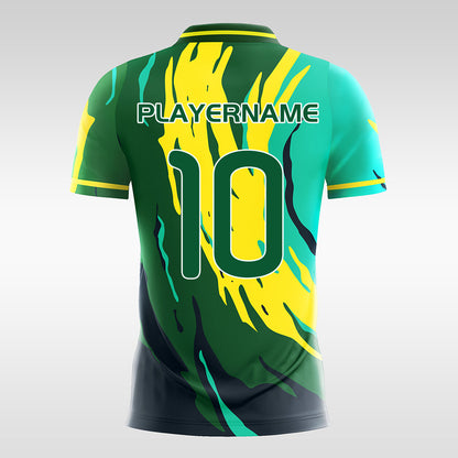 Colorful Sea- Customized Men's Sublimated Soccer Jersey