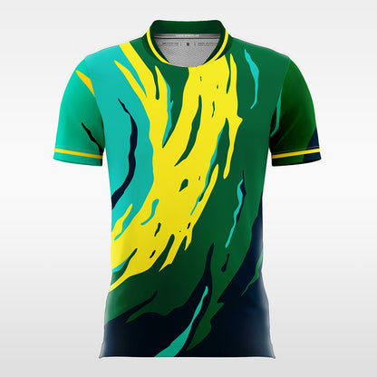 Colorful Sea- Customized Men's Sublimated Soccer Jersey