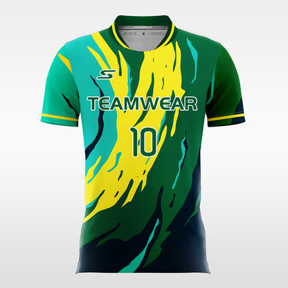 Colorful Sea- Customized Men's Sublimated Soccer Jersey