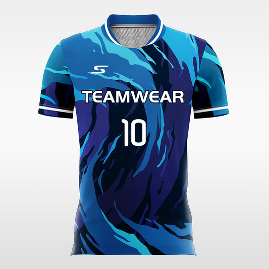 Life Flow - Customized Men's Sublimated Soccer Jersey