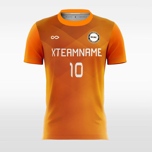 Reflection - Customized Men's Sublimated Soccer Jersey Fluorescent