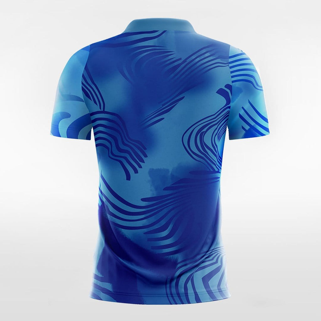 Cikers Sports Mens Sublimated Performance Jersey No.45 - T Shirt and Jersey Blue / 3XL