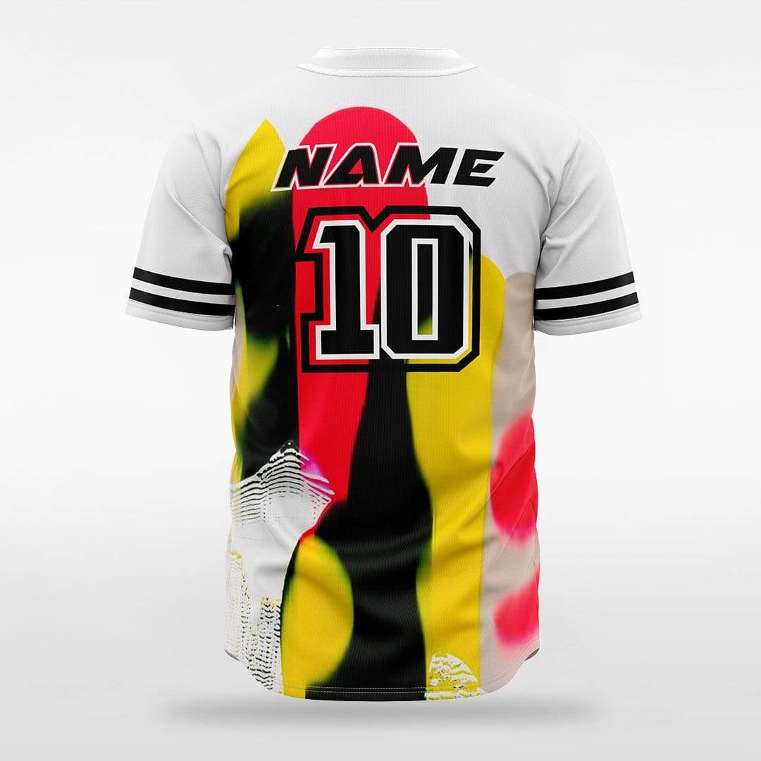 Impression - Customized Men's Sublimated Full-Button Baseball Jersey