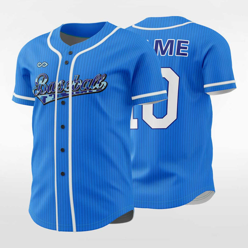 Baseball jersey hot sale blue