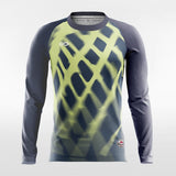 Light and Shadow ¢ò - Customized Men's Sublimated Long Sleeve Soccer Jersey