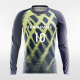 Light and Shadow ¢ò - Customized Men's Sublimated Long Sleeve Soccer Jersey