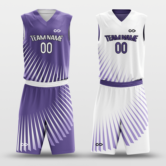 Classic37 - Customized Reversible Sublimated Basketball Set
