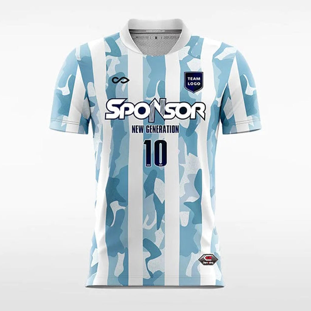 Custom Pampas Eagle - Customized Men's Sublimated Soccer Jersey