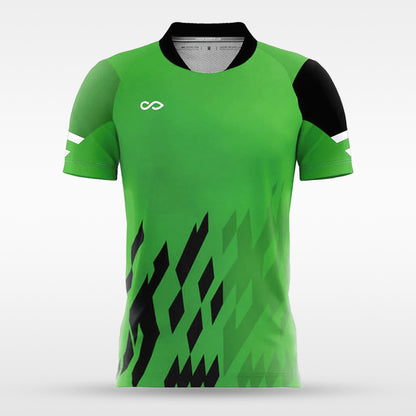 Pixel Fire - Customized Men's Sublimated Soccer Jersey