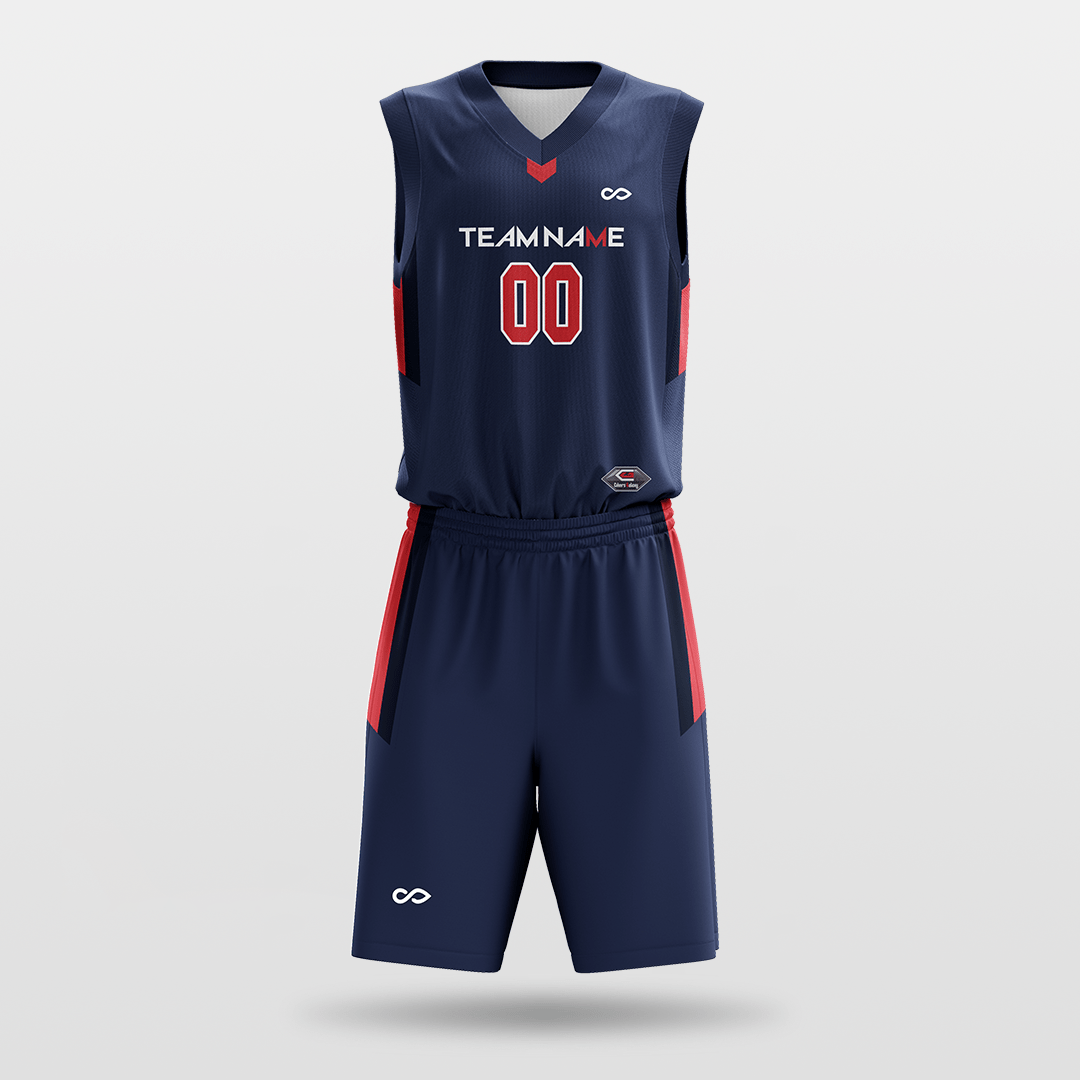 Captain America  -Customized Sublimated Basketball Set