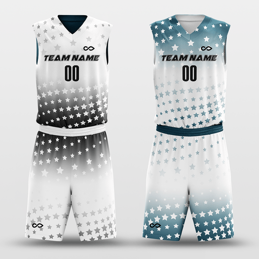 Classic45 - Customized Reversible Sublimated Basketball Set