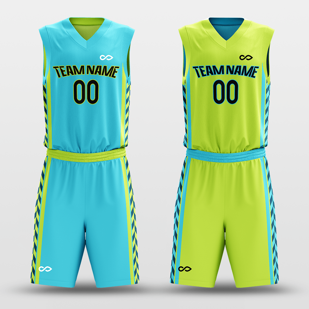 Protection - Customized Reversible Sublimated Basketball Set