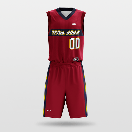 Mark - Customized Sublimated Basketball Set