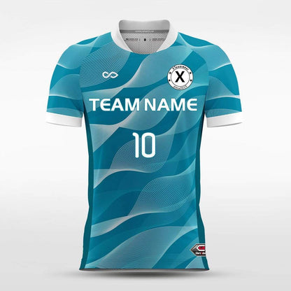 Streamer - Customized Men's Sublimated Soccer Jersey