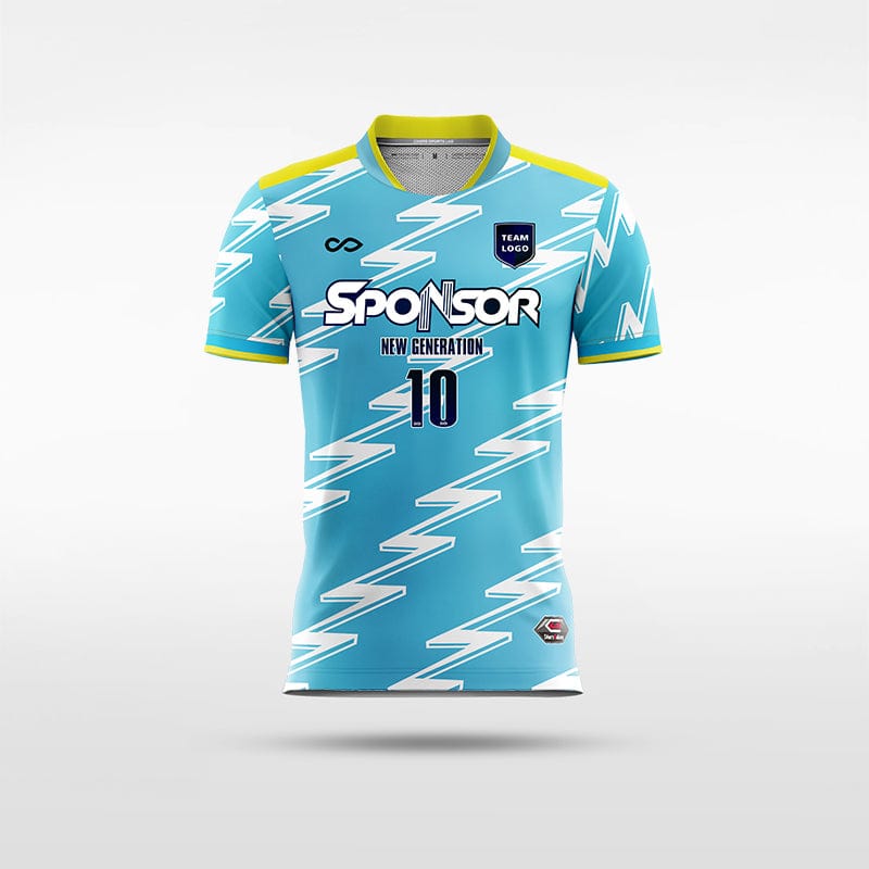 Customized Popular And Unique Soccer Jersey Design Sublimated Scale Pattern Soccer  Team Wear