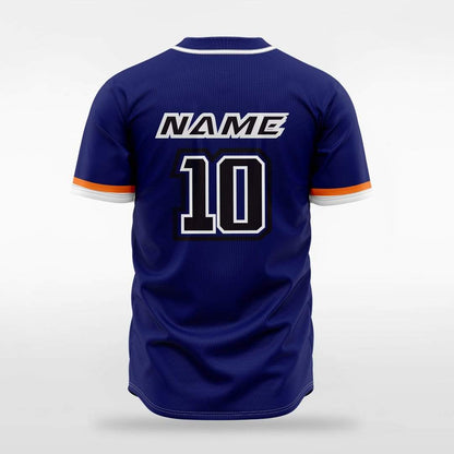 Classic Colors -  Customized Men's Sublimated Full-Button Baseball Jersey