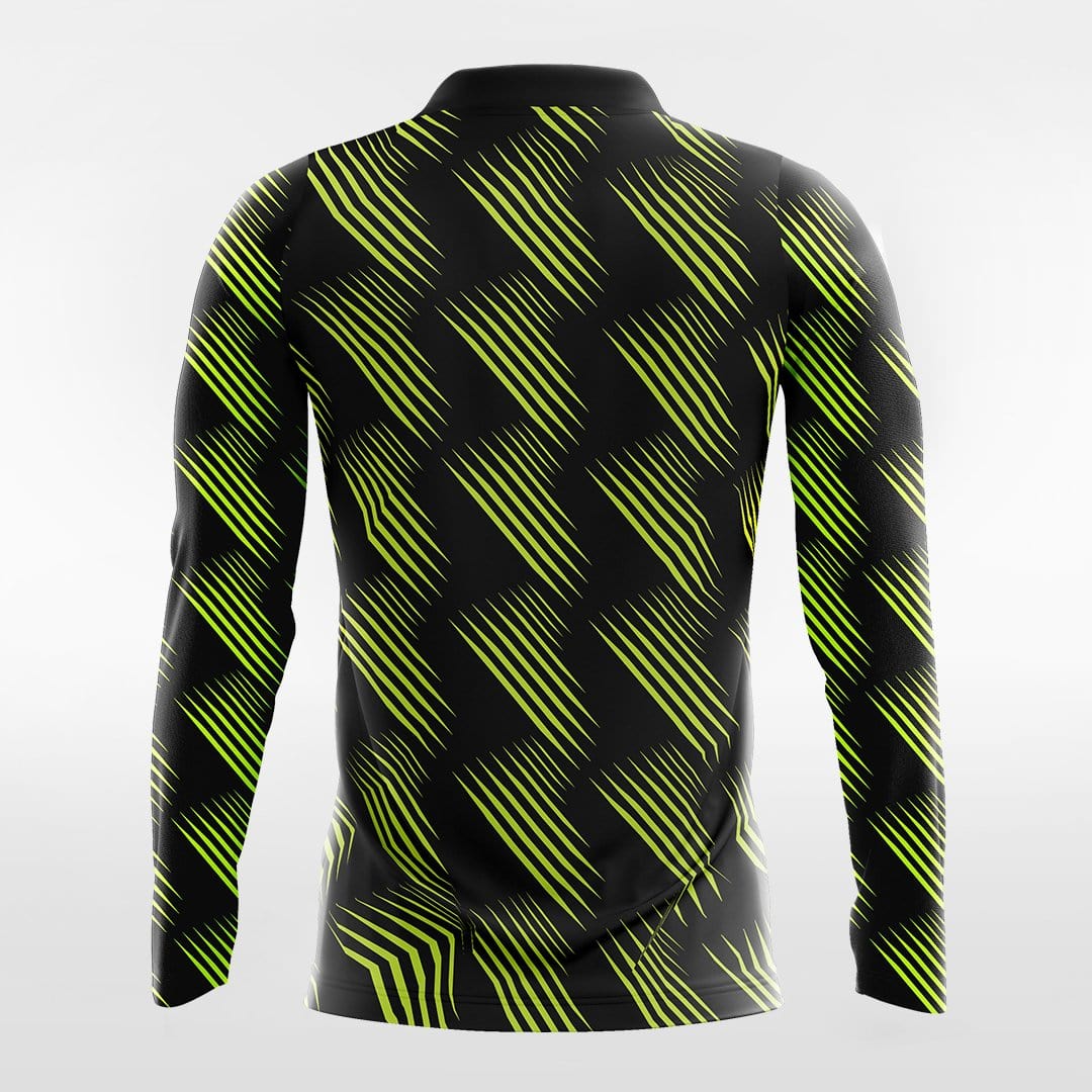 Retro 1 - Customized Men's Sublimated Long Sleeve Soccer Jersey