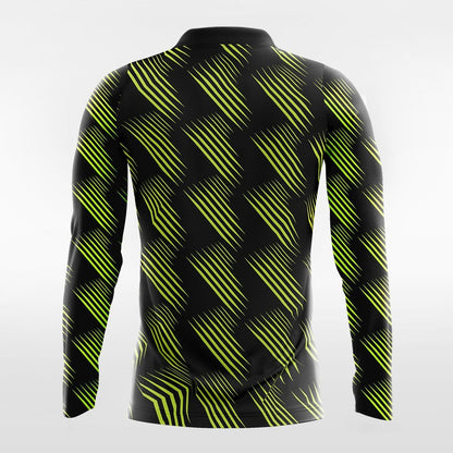 Retro 1 - Customized Men's Sublimated Long Sleeve Soccer Jersey