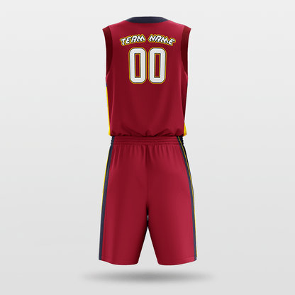 Mark - Customized Sublimated Basketball Set