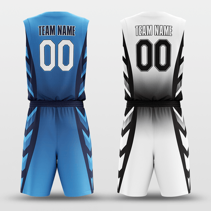 Classic48 - Customized Reversible Sublimated Basketball Set