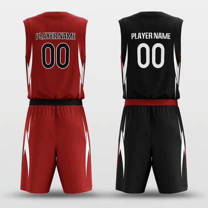 Boomerang - Customized Reversible Sublimated Basketball Set