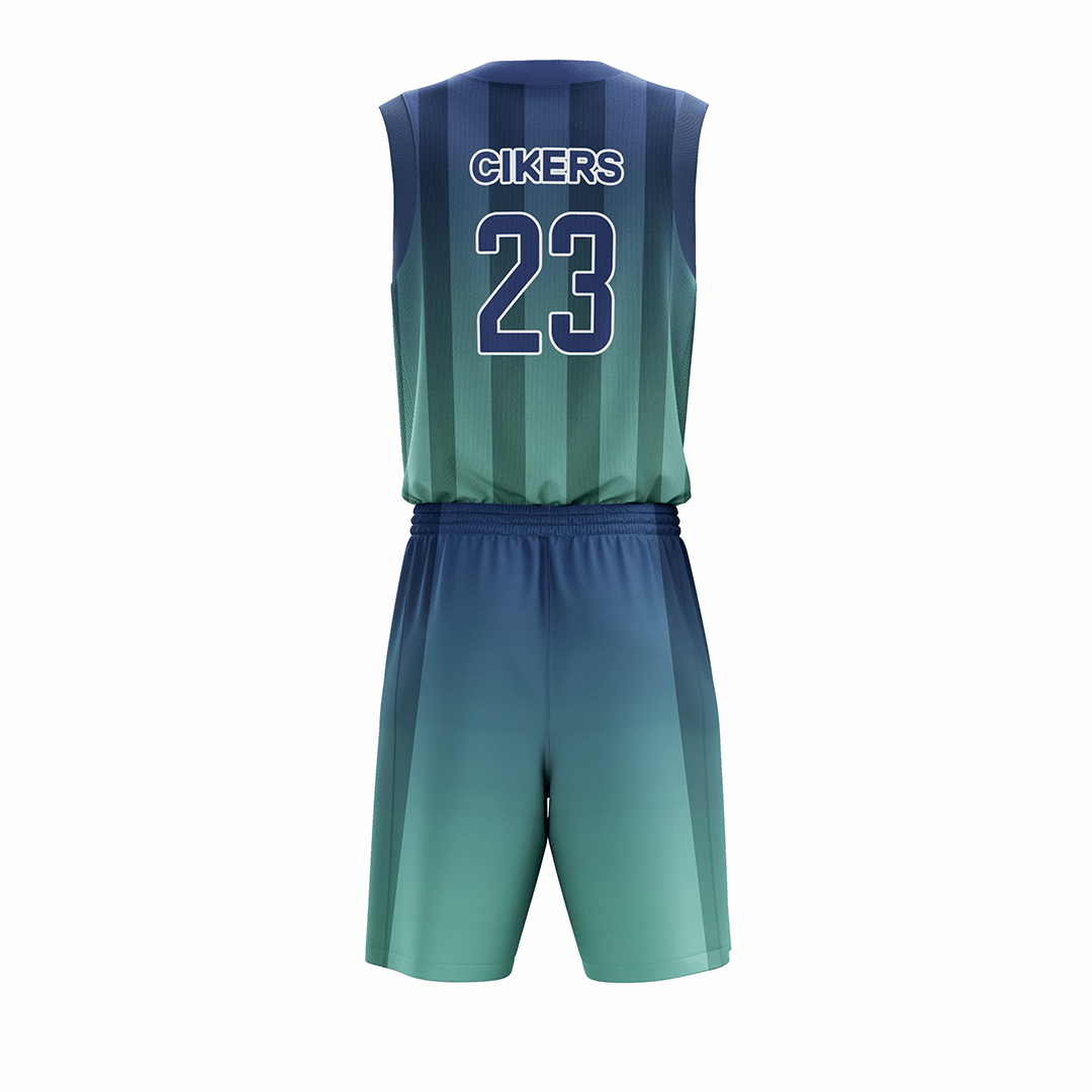 Wrestler - Customized Sublimated Basketball Set
