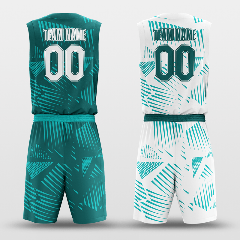 Custom Basketball Bulk Team Jersey and Shorts Set - Icy Blue