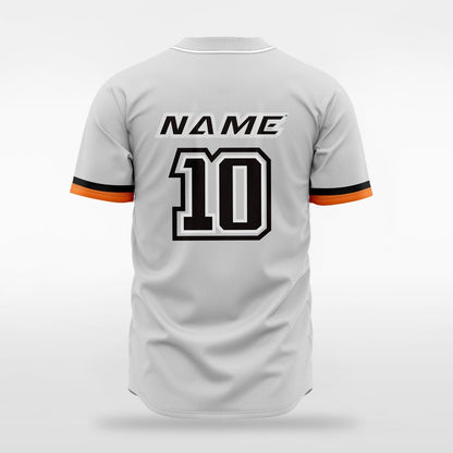 Classic Colors -  Customized Men's Sublimated Full-Button Baseball Jersey