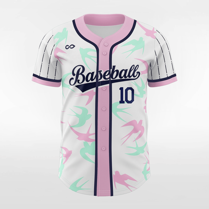 Pink baseball jersey for hot sale men