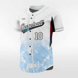 Tree Shadows - Customized Men's Sublimated Button Down Baseball Jersey