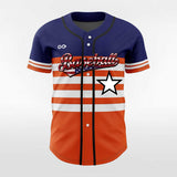 Tomorrow's Stars - Customized Men's Sublimated Button Down Baseball Jersey