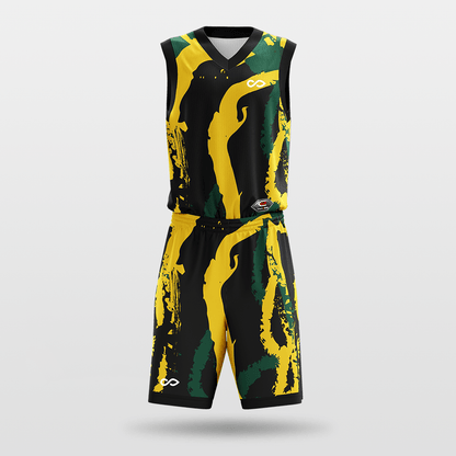 Forest - Customized Sublimated Basketball Set
