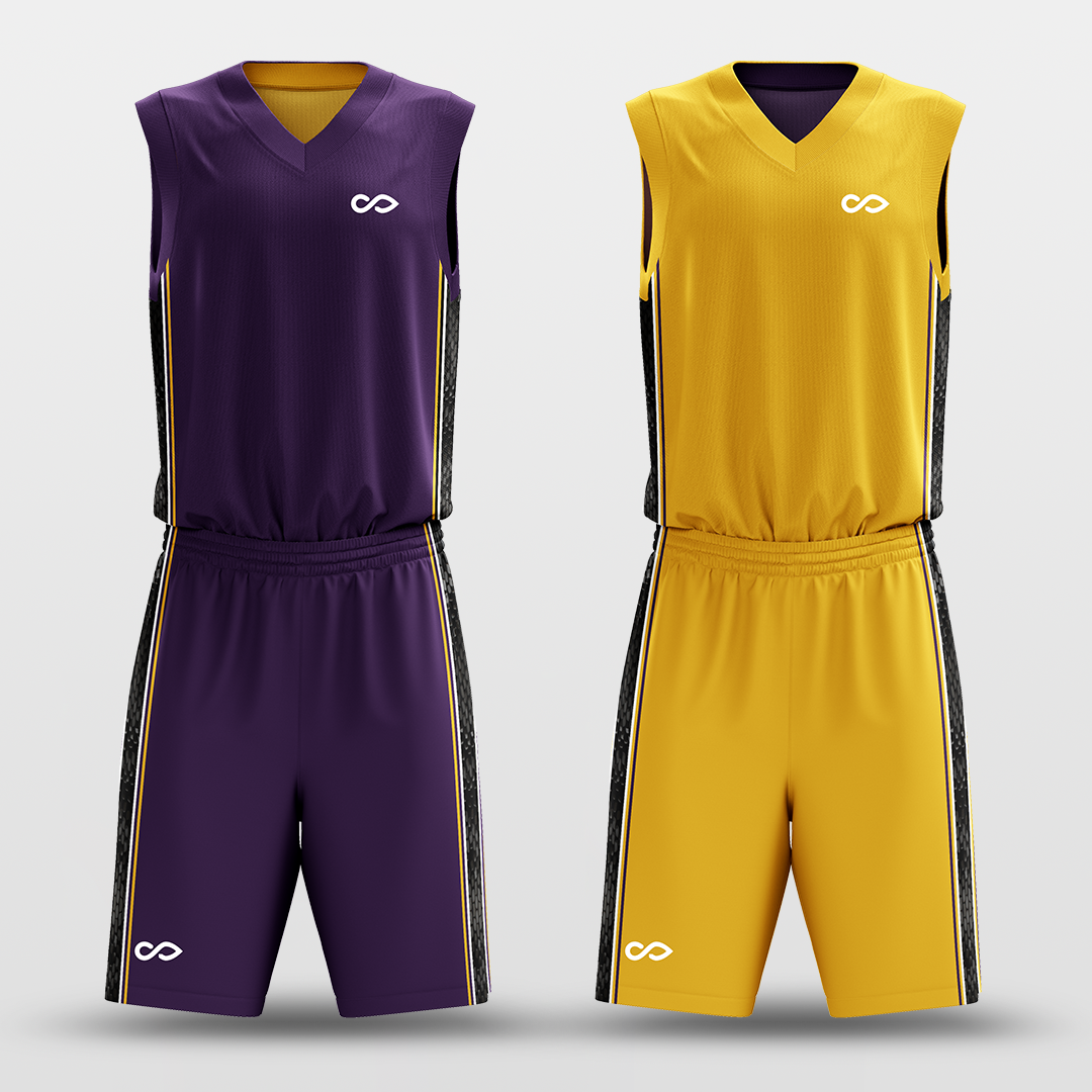 CLASSIC16 - Customized Reversible Sublimated Basketball Set