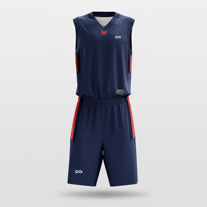 Captain America  -Customized Sublimated Basketball Set