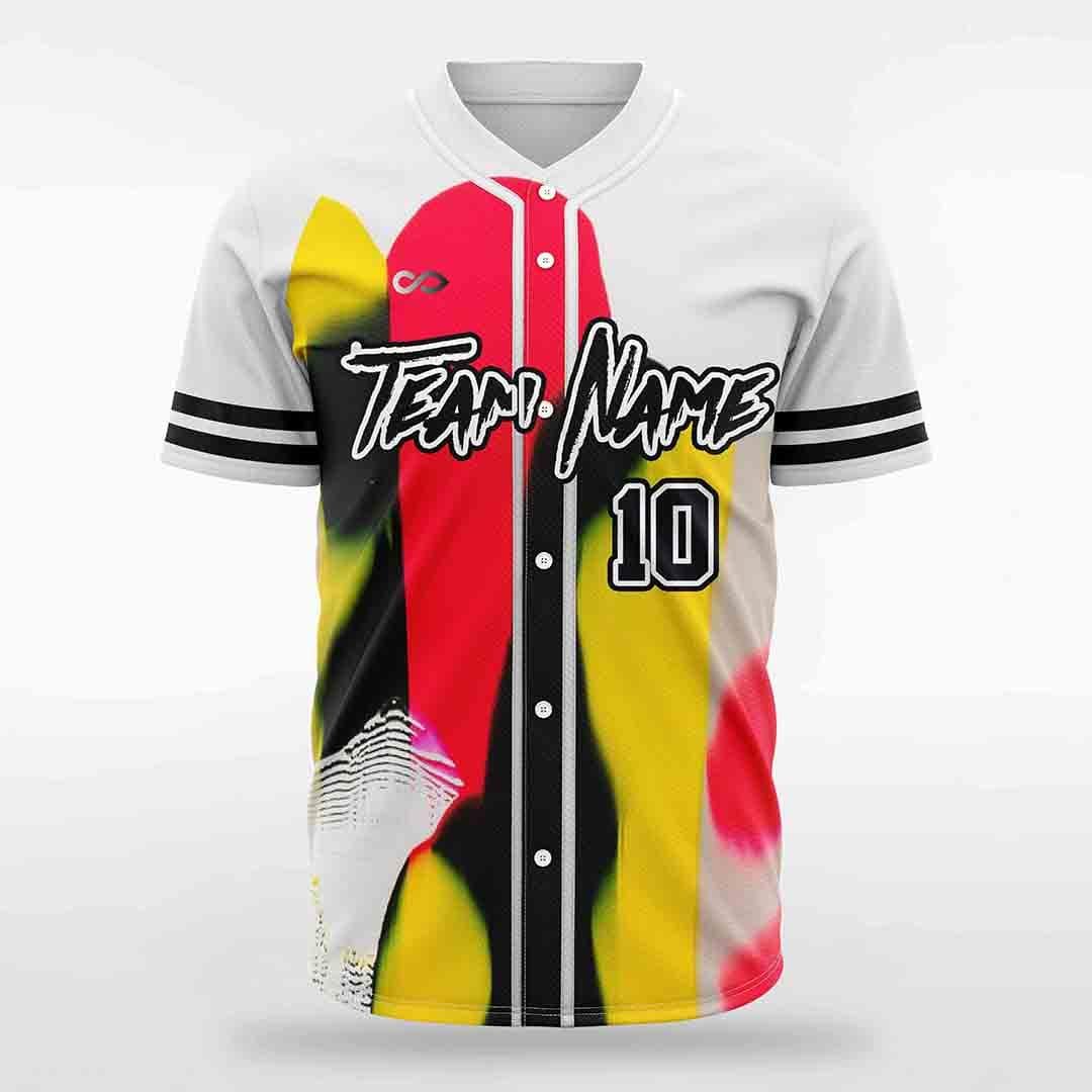 Impression - Customized Men's Sublimated Full-Button Baseball Jersey