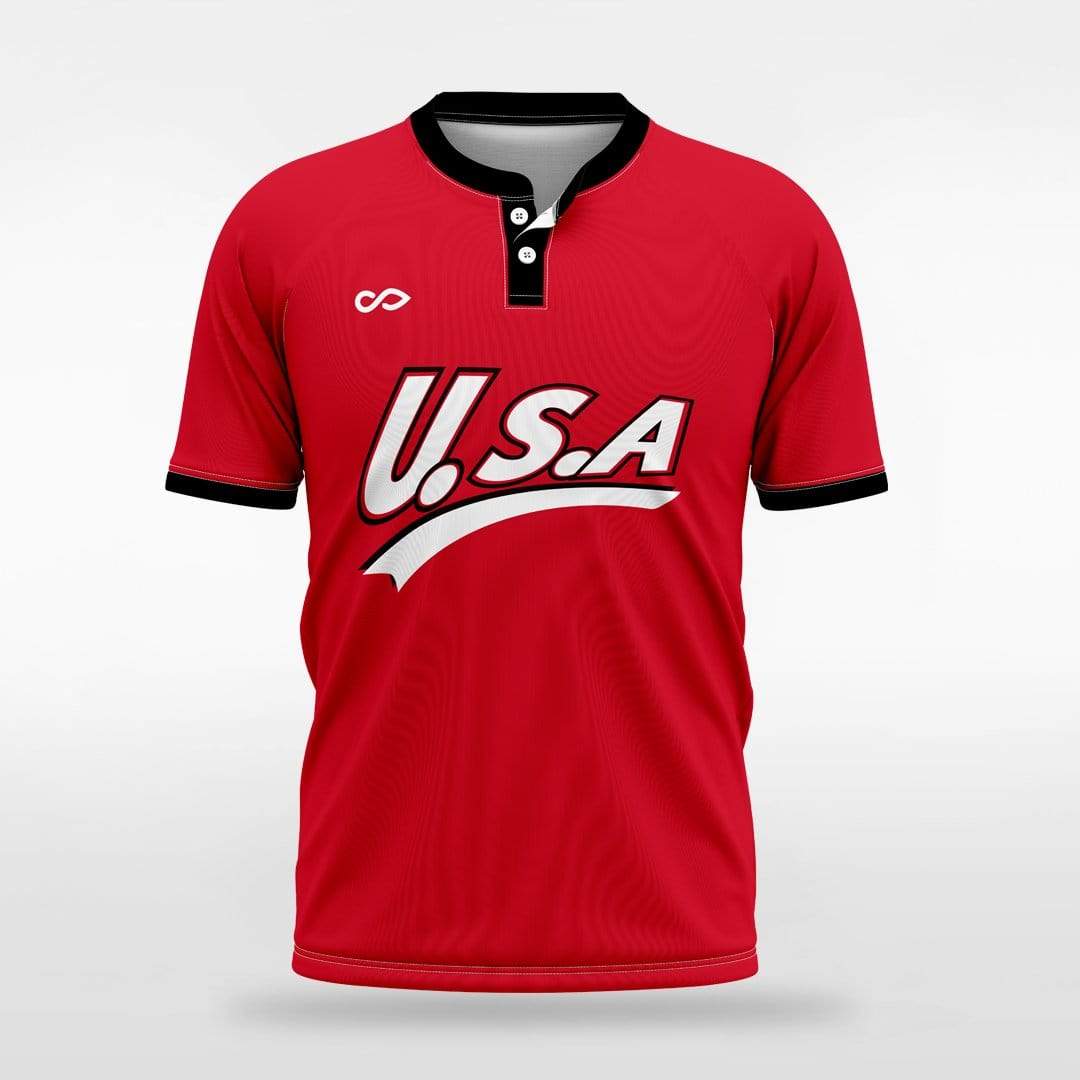 Strike - Customized Men's Sublimated 2-Button Baseball Jersey
